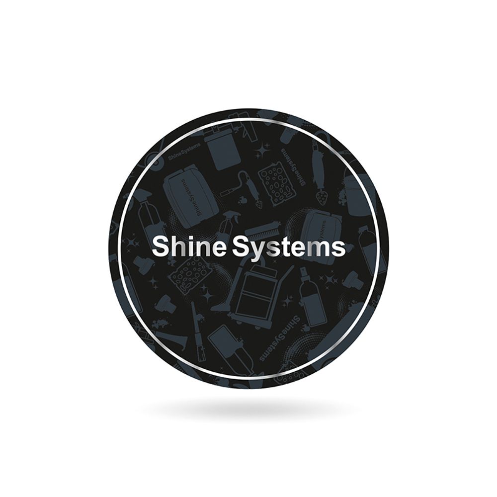 Shine Systems Стикер-наклейка &quot;Black&quot; d-149 мм