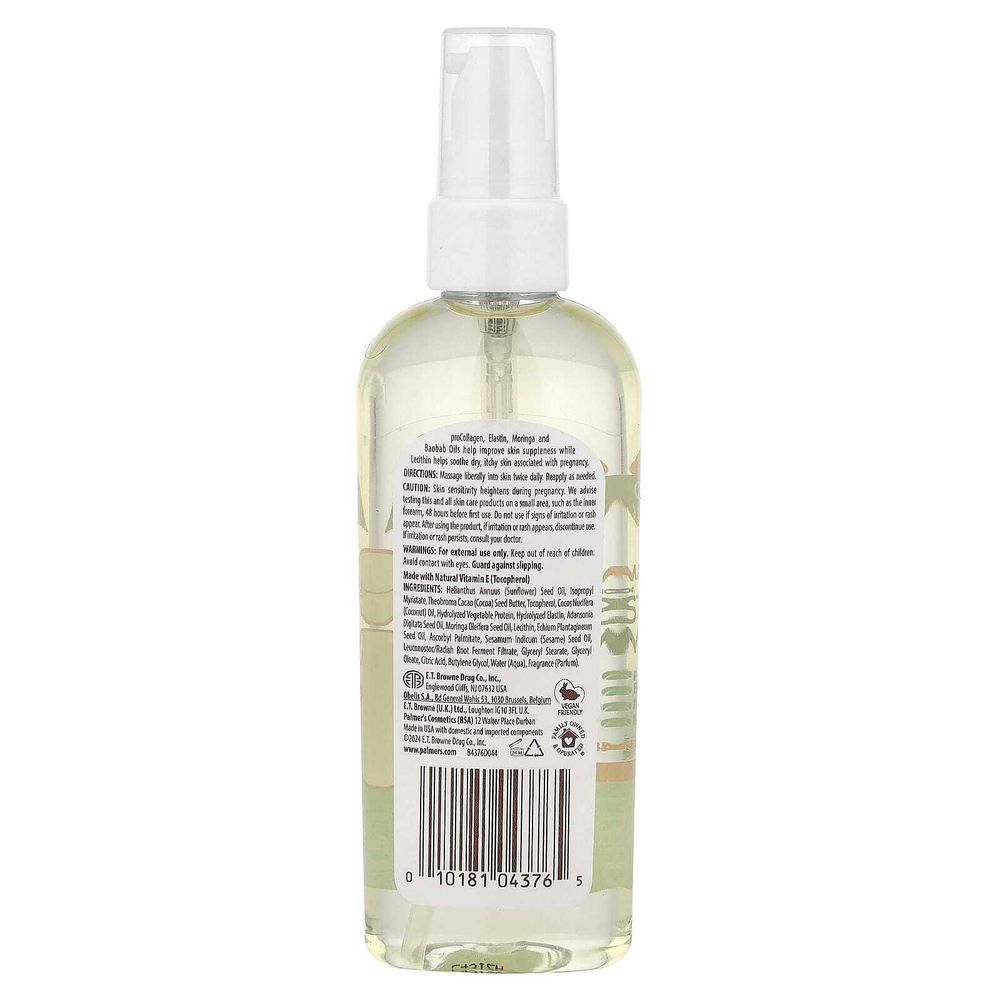 Palmer's, Cocoa Butter Formula® с витамином E, массажное масло для растяжек, 100 мл (3,4 жидк. унции)