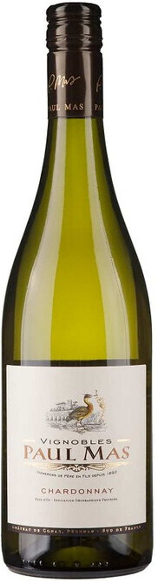 Вино Paul Mas Chardonnay Pays d'Oc IGP, 0,75 л.
