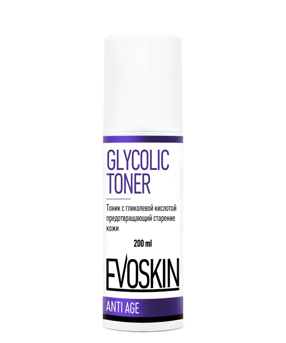 GLYCOLIC TONER 200 ml – Тоник c гликолевой кислотой предотвращающий старение кожи 200 мл