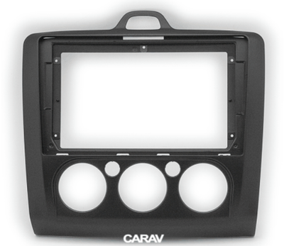 РАМКА FORD Focus 05-11 Manual A/C 9" черная CARAV 22-1520