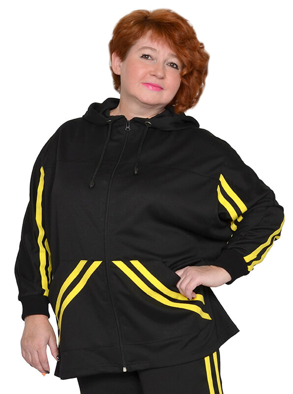 Толстовка с молнией Матч