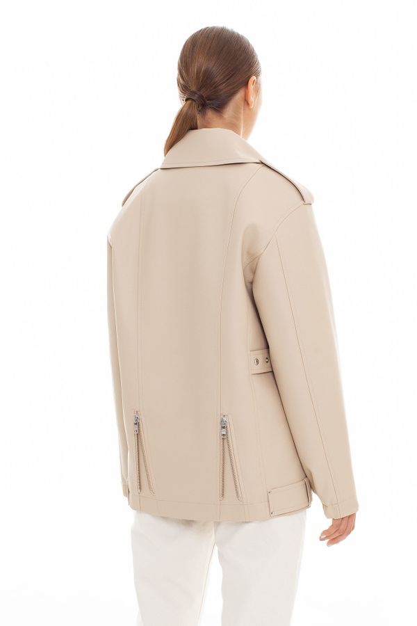 Утепленная косуха Берлин из ЭКОкожи