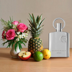 Afnan Supremacy Silver Pour Homme — парфюмерная вода для мужчин. Изображение by Gigachat