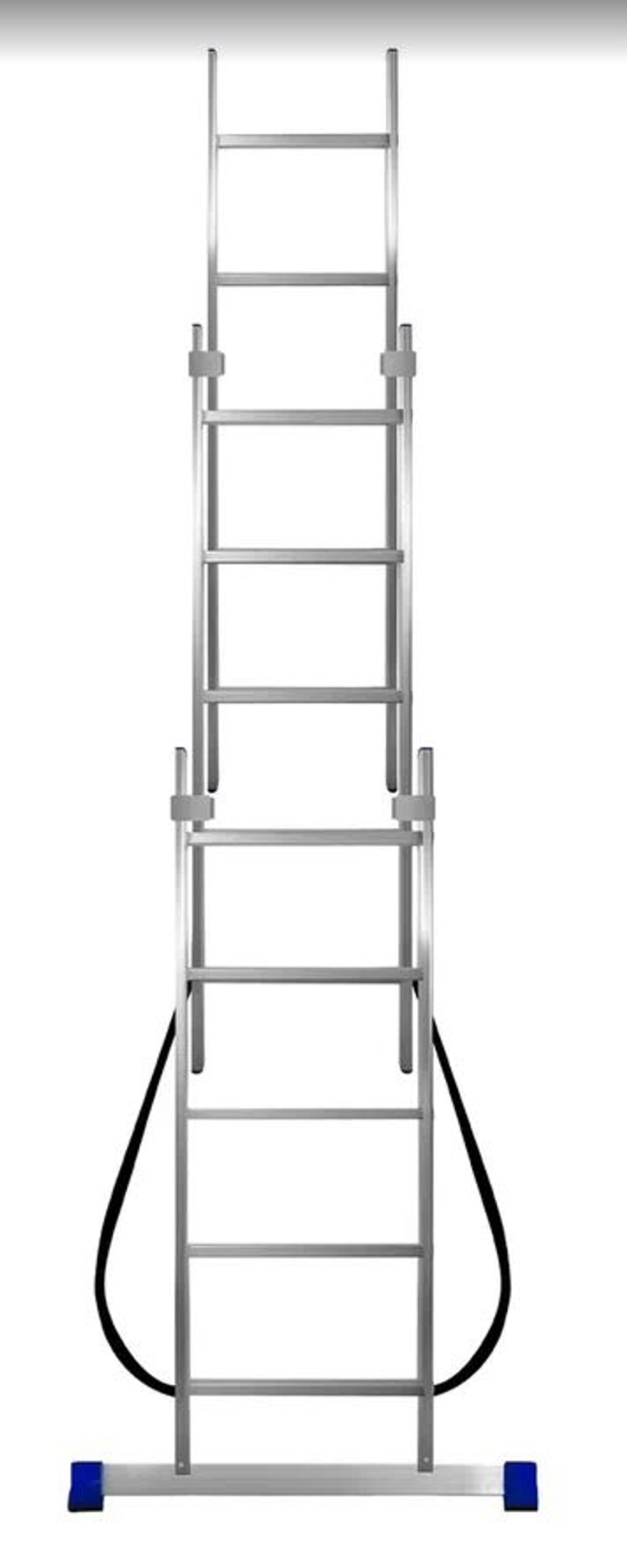 Лестница алюмин.  3секц*  5ступеней (1,46м-2,05м-2,58м) / МОНТАЖНИК