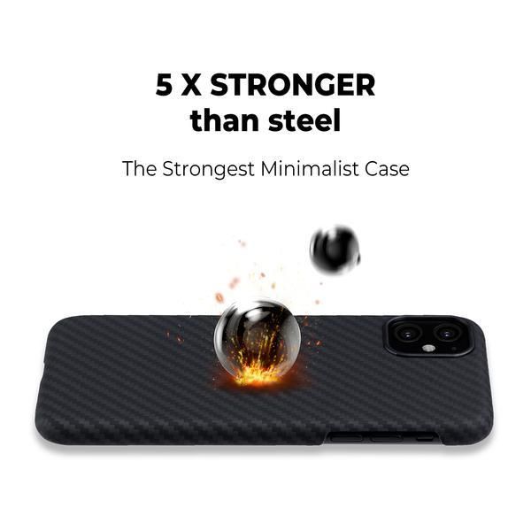 Чехол Pitaka MagEZ Case для Apple iPhone 11 (Black/Gray Twill)