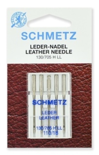 Иглы 18 Schmetz для кожи 130/705 H LL №110 5 шт