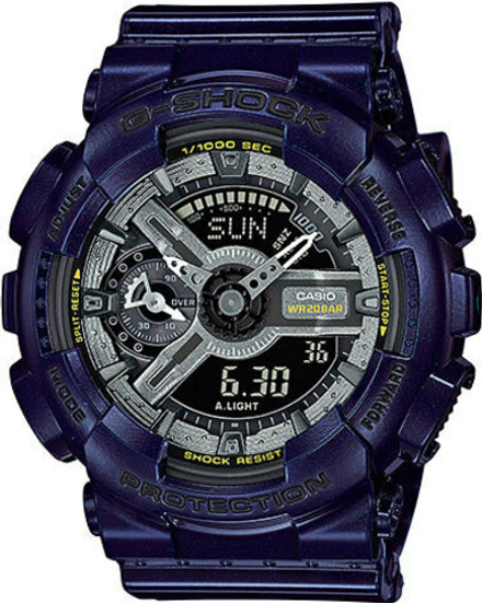 Японские наручные часы Casio G-SHOCK GMA-S110MC-2A с хронографом