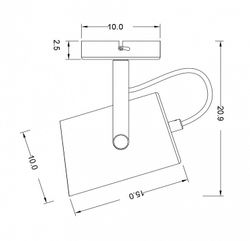 Бра Freya Elori FR4004WL-01WB