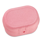 Ланч-бокс pascal, organic, 9,6х5,2х7 см, ярко-розовый