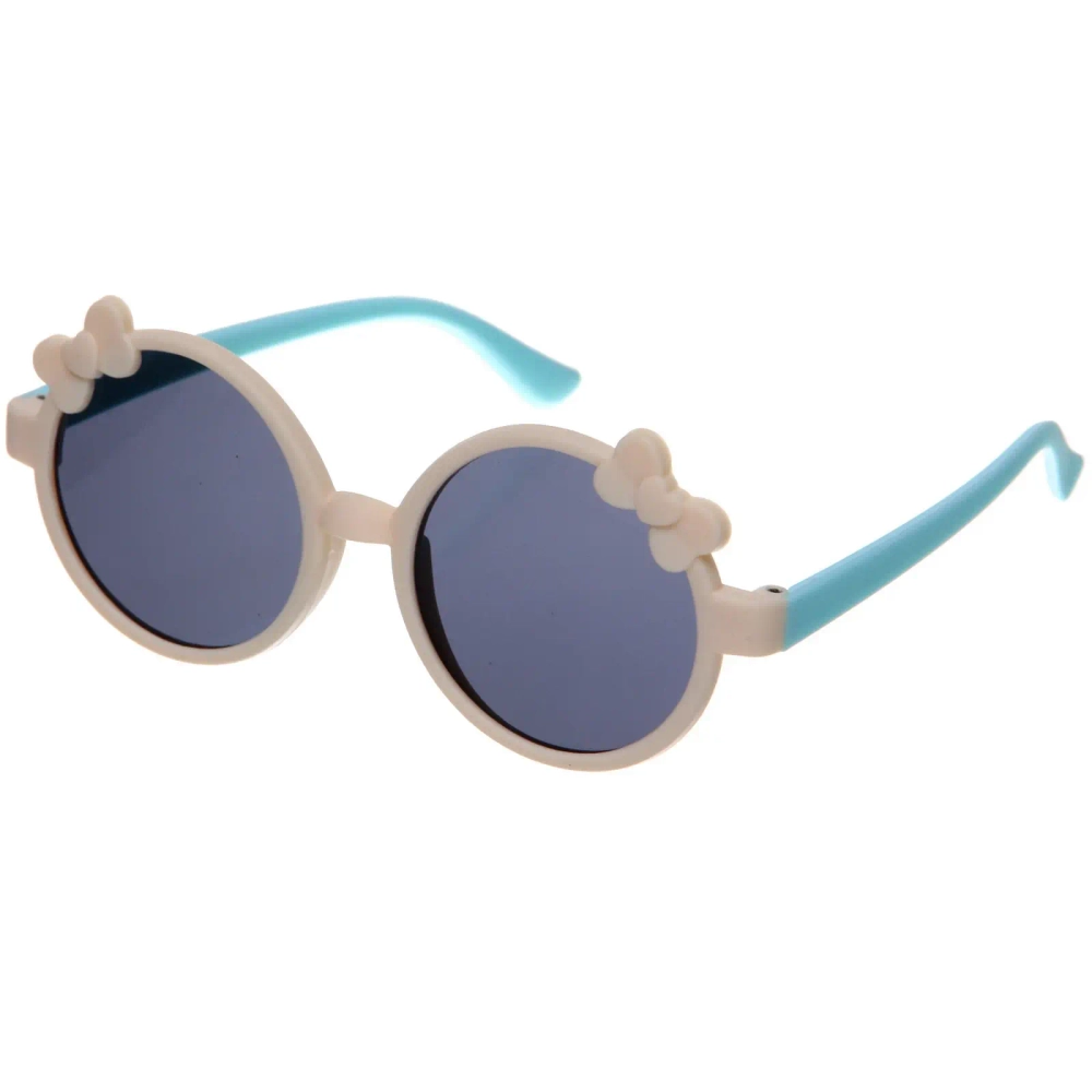 Очки солнцезащитные детские «ЛЕТОЗДЕСЬ», бантики, микс 6 цветов