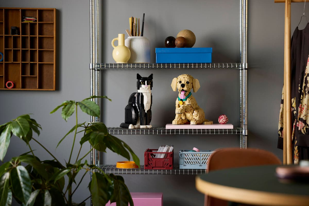 Конструктор LEGO Icons 11384 Golden Retriever Puppy