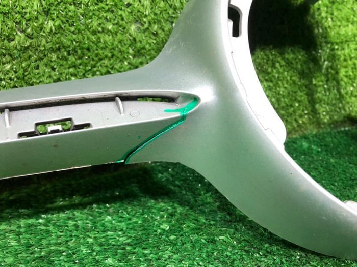 Накладка решетки радиат. Mercedes C w205 18-23 AMG