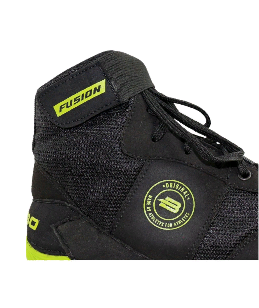 Борцовки BoyBo Fusion, черно-зелёные