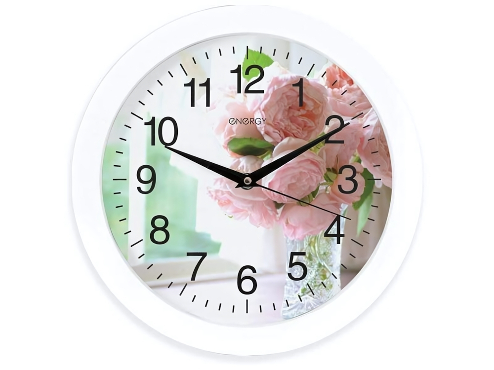 Часы настенные ENERGY EC-96 Цветы