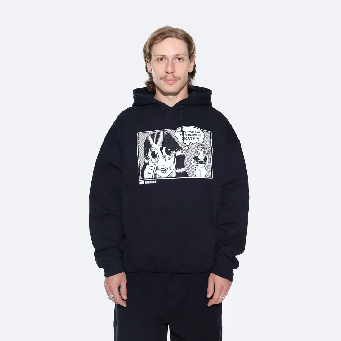 Купить Худи Thrasher x Toy Machine Girfriend Hoodie (black)