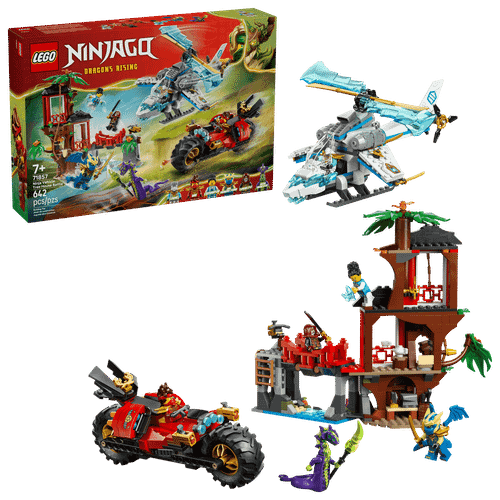 Конструктор LEGO Ninjago 71857 Ninja Vehicle Tree House Battle