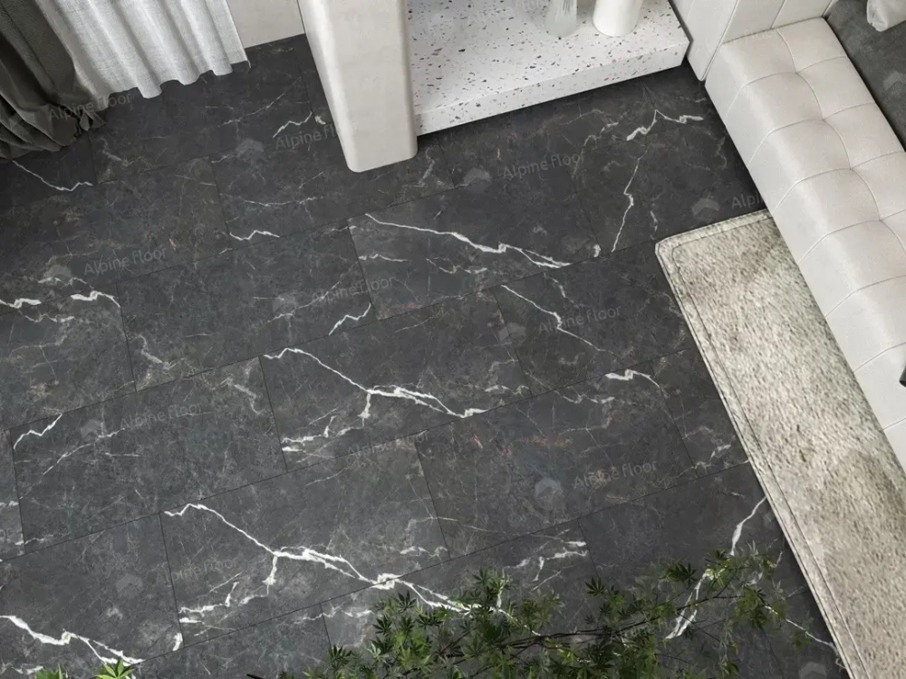 Каменно-полимерная плитка Alpine Floor Stone Mineral Core Гермес ECO 4-28