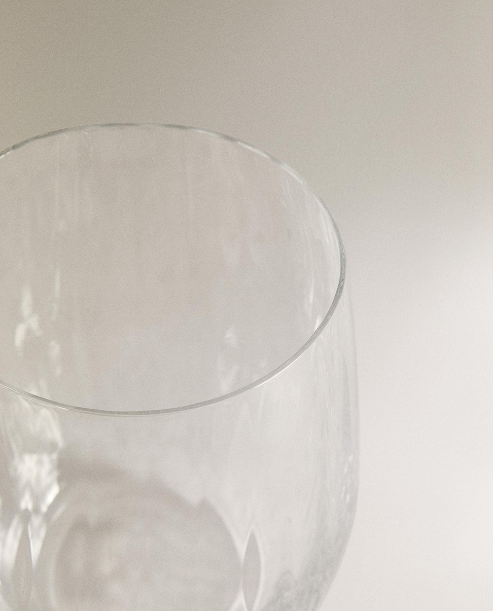 Zara Home стакан из стекла, цвет прозрачный, 10 см · 9260/401
