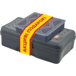 Набор бокс Techniker 12 + органайзер Master 5,5 серо-свинцовый/оранжевый