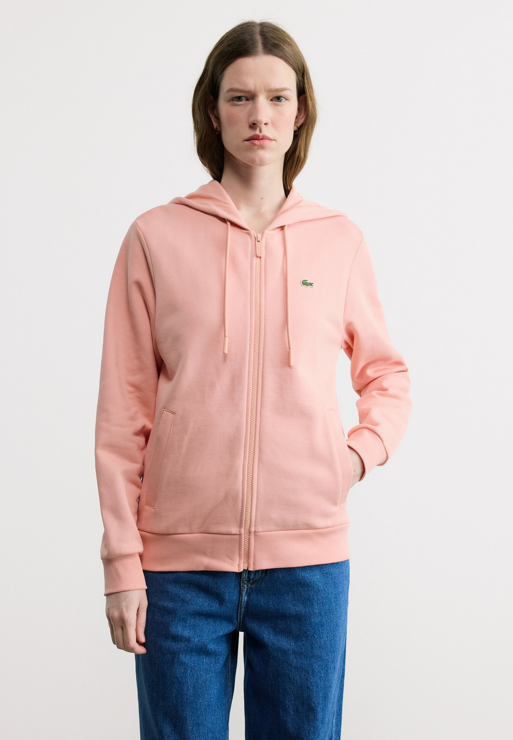 Lacoste Толстовка на молнии - Майами / абрикос