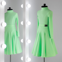 Standart 4-01-03-C | Рейтинговое платье годе для спортивных бальных танцев | Vasileva Dance