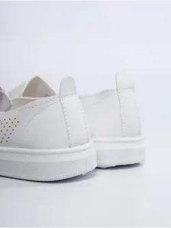 Мокасины летние с перфорацией