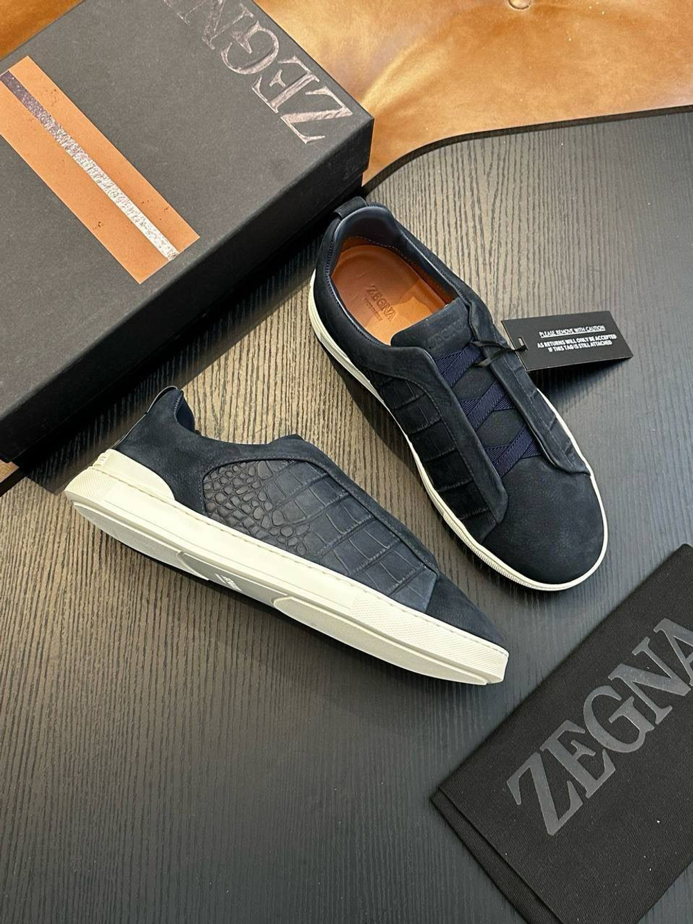 Кеды Zegna