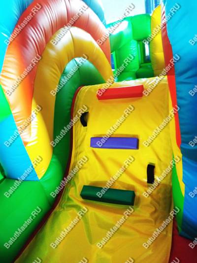 Батут "Весёлые зверята", 5*5*2.5 м.