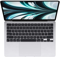 Ноутбук Apple MacBook Air A2681 M2 8 core 16Gb SSD256Gb/8 core GPU 13.6" Retina (2560x1664) macOS silver WiFi BT Cam (MC7V4LL/A)