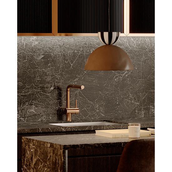 Светильник подвесной anniken, D31х24 см, сливовый