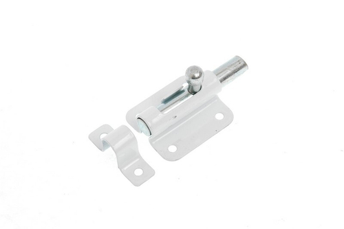 Шпингалет ШП-60мм белый 102056