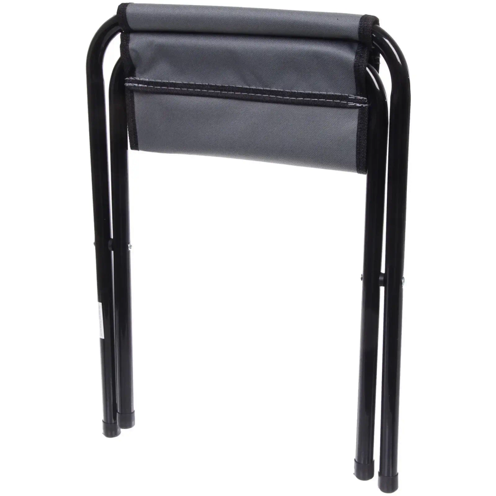 Табурет складной «Кемпер», 27*32*35 см,до 100 кг, серый