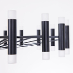 Подвесная светодиодная люстра Arte Lamp EMPIRE A2482SP-32BK