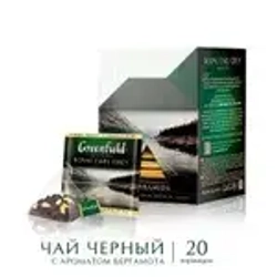 Чай в пирамидках чёрный Greenfield Royal Earl Grey, 20 шт