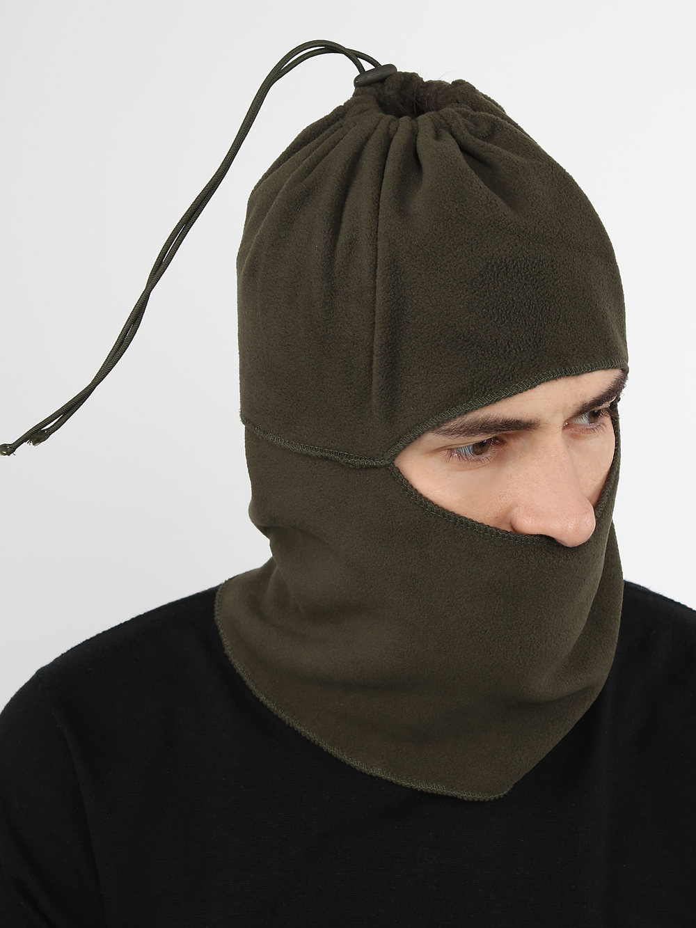Балаклава Prival флисовая трансформер (цвет хаки)