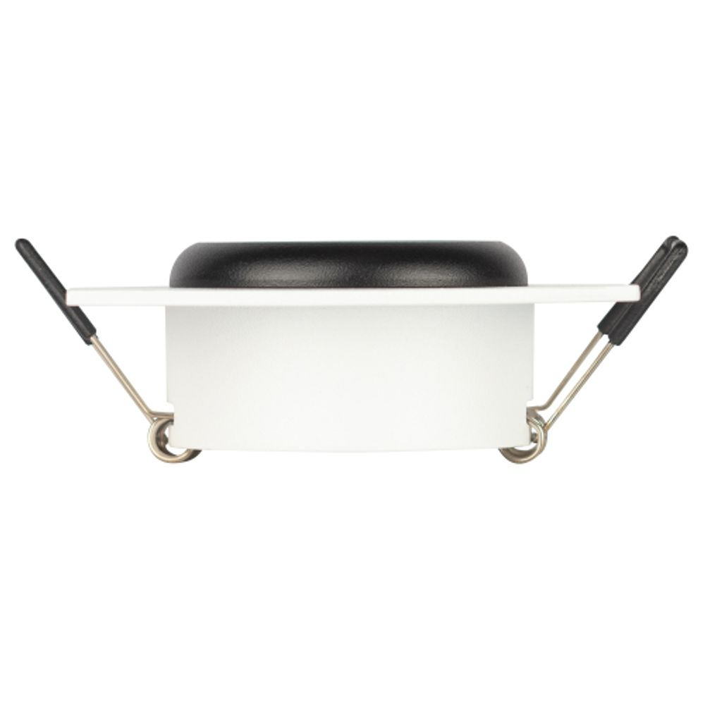 Светильник встраиваемый алюминиевый ЭРА KL110 WH/BK под лампу MR16 GU5.3 белый/черный матовый | Алюминиевые встраиваемые светильники