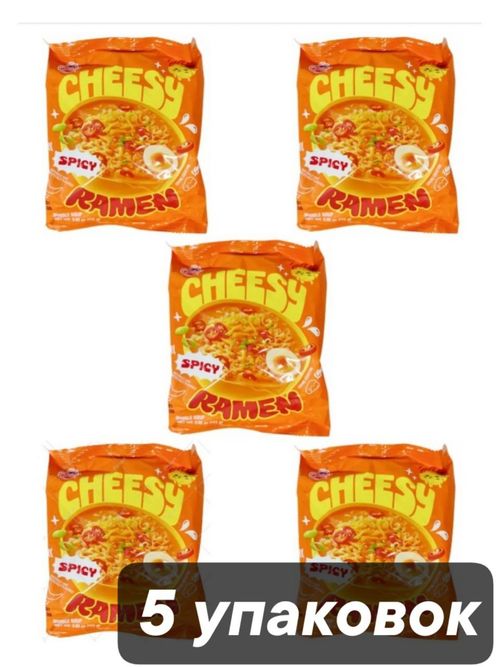 Лапша Отоки Spicy Cheese Ramen noodle soup 111 г x 5 шт