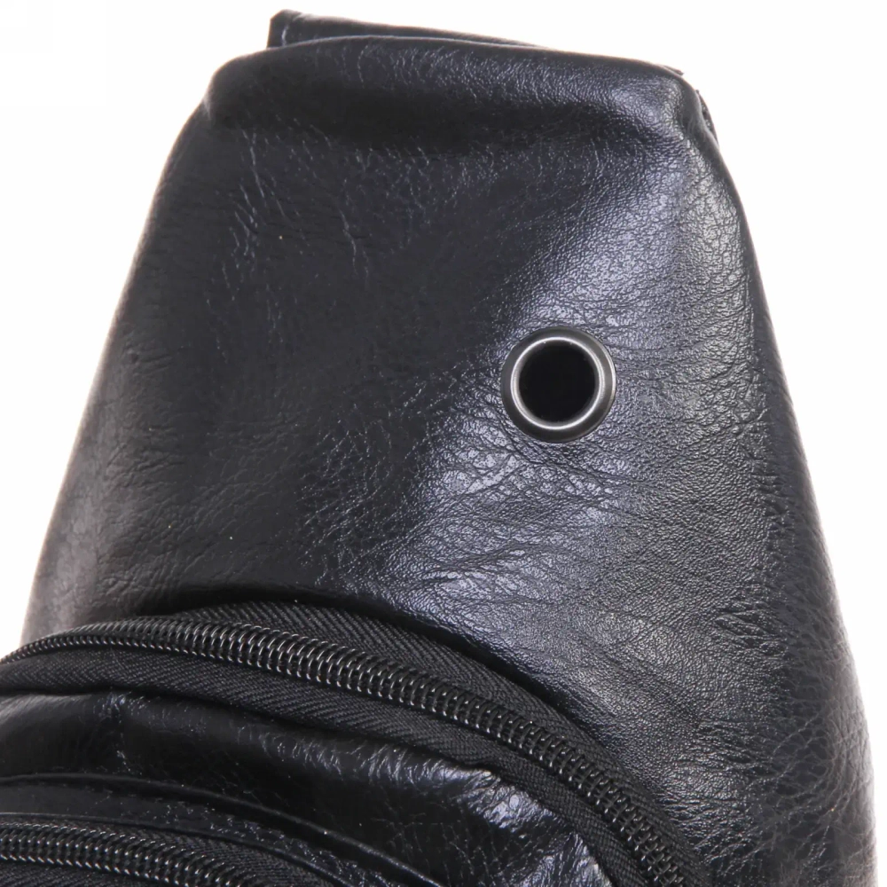 Сумка мужская «Major-crocodile», цвет черный, два отделения, 29*17*5,5см