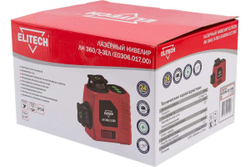 Лазерный нивелир ELITECH ЛН 360/3-ЗЕЛ E0306.017.00 201493