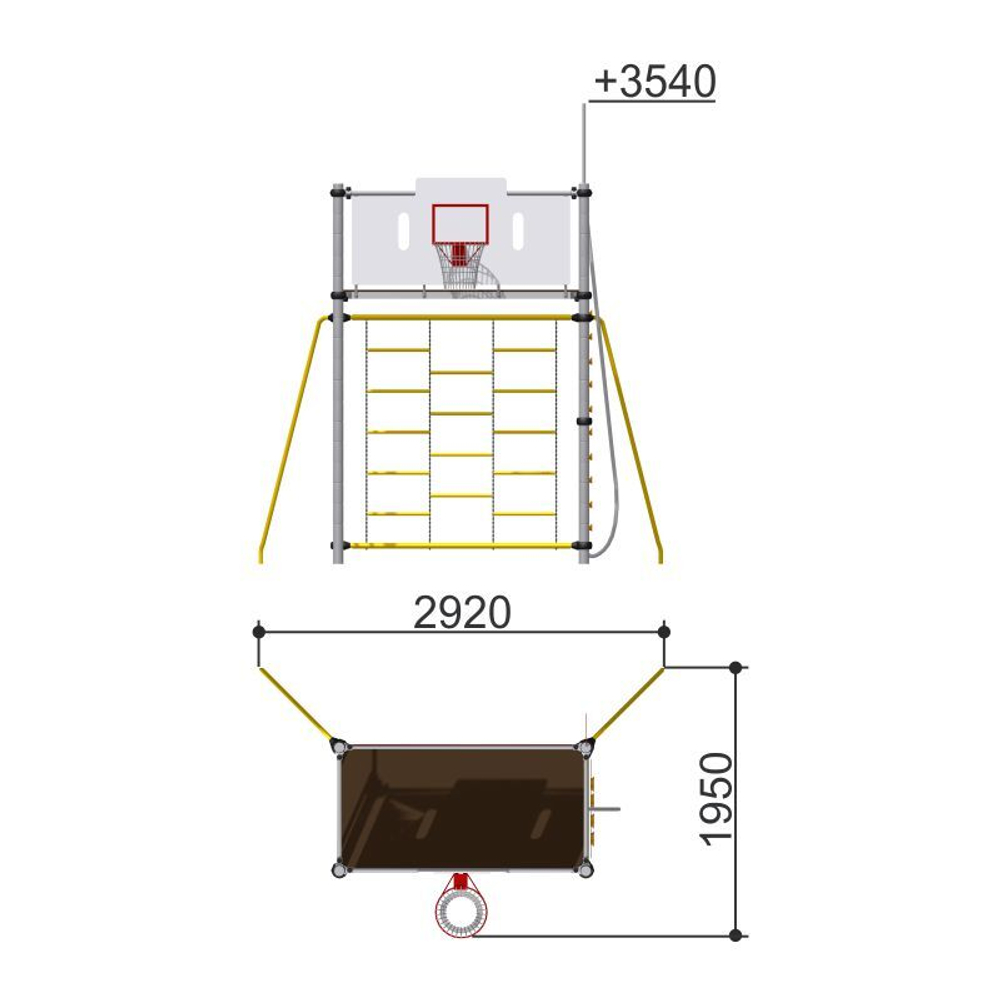 Спортивный комплекс Romana 201.11.00