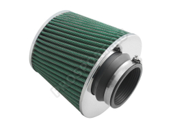 Фильтр воздушный нулевого сопротивления Sport TORNADO, зеленый/хром D70мм