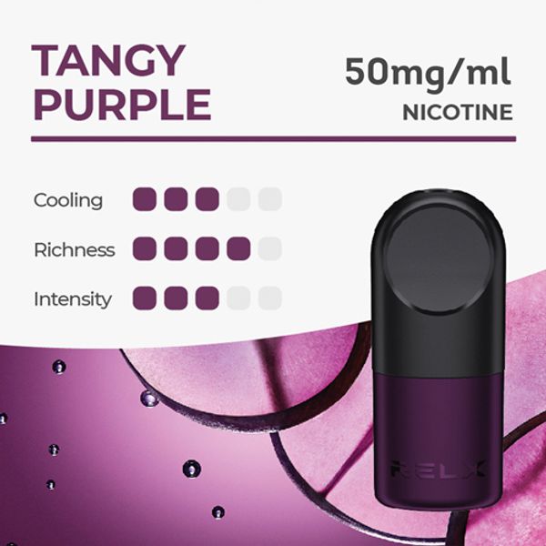 Купить Сменный картридж RelX Pro 1.9 ml - Tangy Purple 5% (2шт)