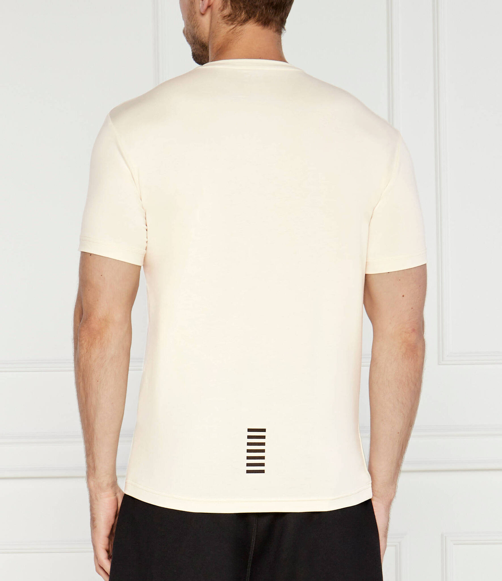 Футболка EA7 - экрю(8NPT26 PJVQZ)