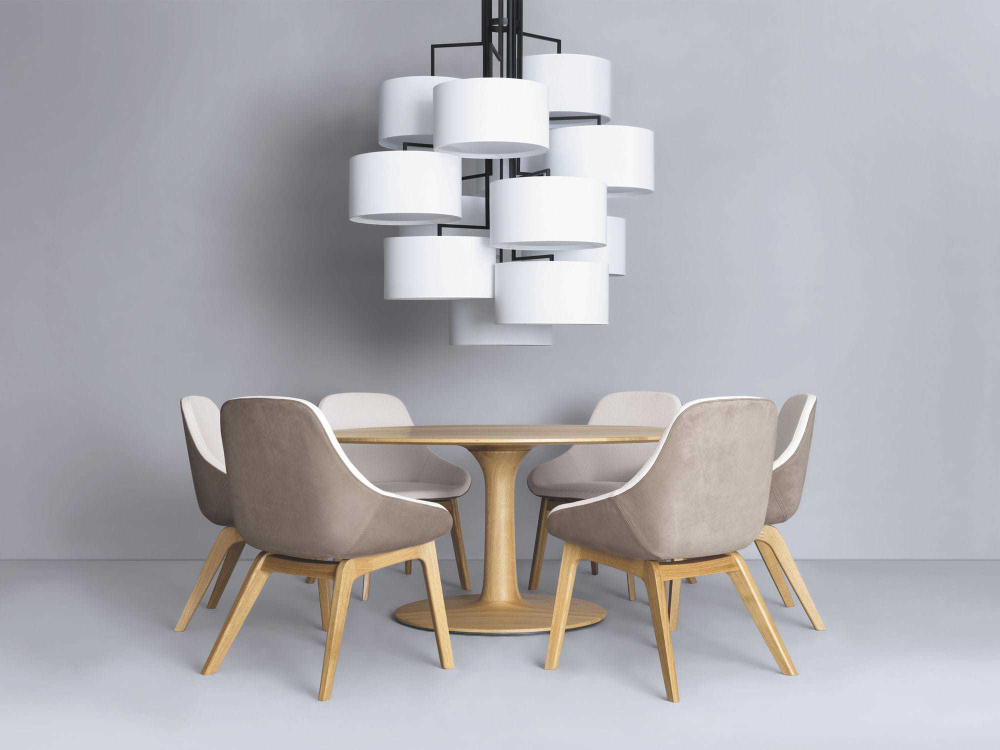 Pendant design lamp  Noon by Zeitraum D40 (Black)