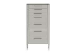 Комод Type высокии? 7 ящиков (серо-бежевый)