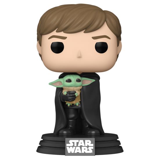 Фигурка Funko POP! Bobble Star Wars Mandalorian Luke Skywalker with Grogu (482) 58290