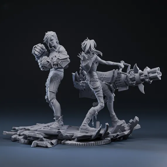 Jinx + Vi set - Arcane