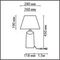 Настольная лампа Lumion Classi Sinna 8211/1T