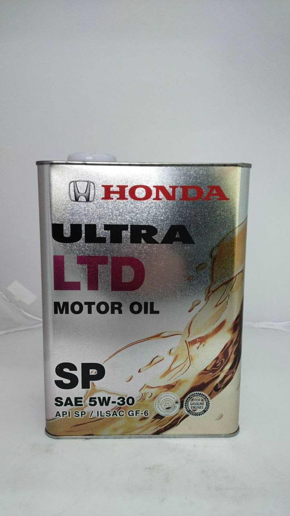 Моторное масло 0821899974 Honda ULTRA LTD API SP/GF-6 SAE 5W-30 Синтетическое 4 л
